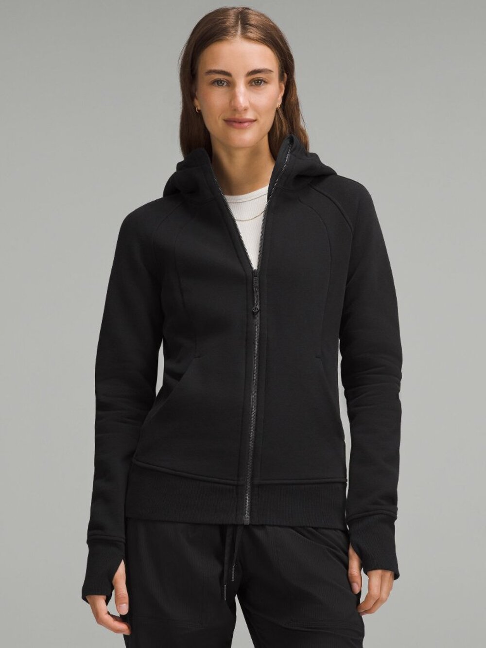 Lululemon Scuba Full Zip Hoodie - Black
